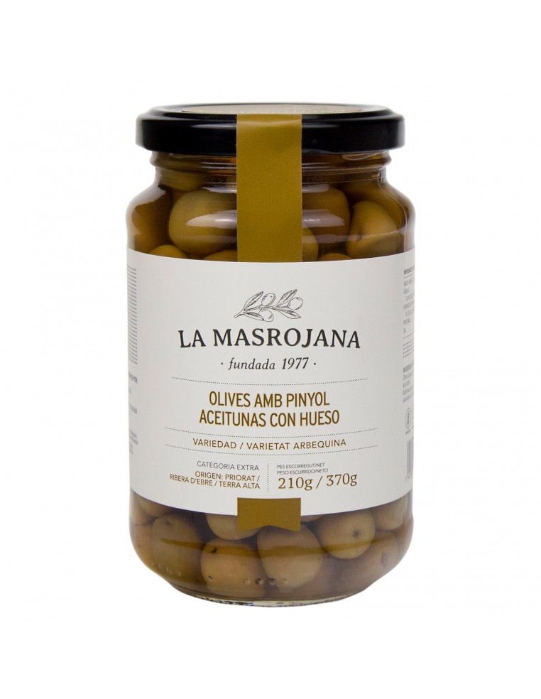 Arbequina Olives With Pit 370g