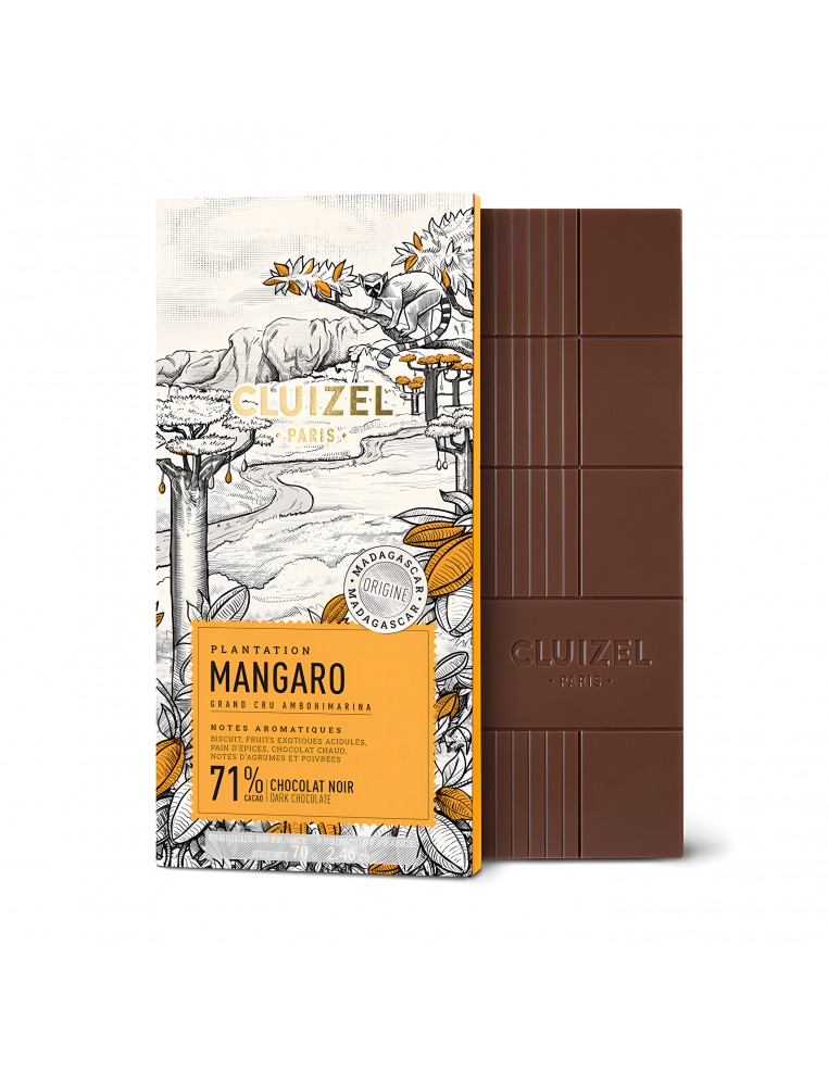 Cluizel Plantation Chocolate Mangaro 71% 70g