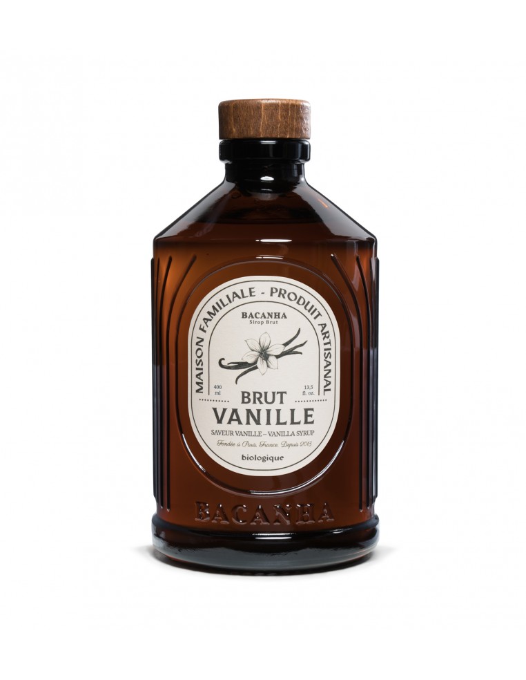 Bacanha Vanilla Organic Syrup 400ml