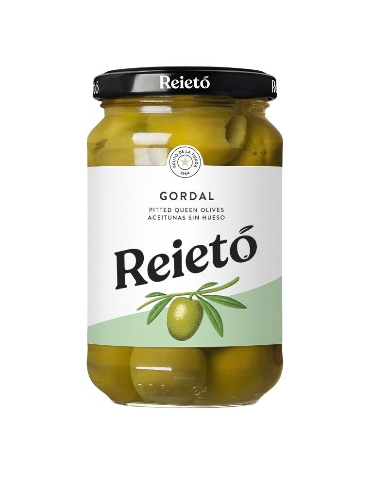 Reietó Gordal Pitted Olives 370g