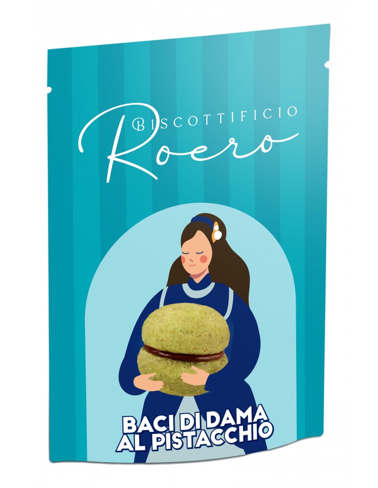 Roero Pistāciju Cepumi Baci Di Dama 170g