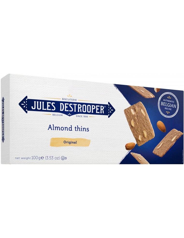 Jules Destrooper Almond Thins 100g